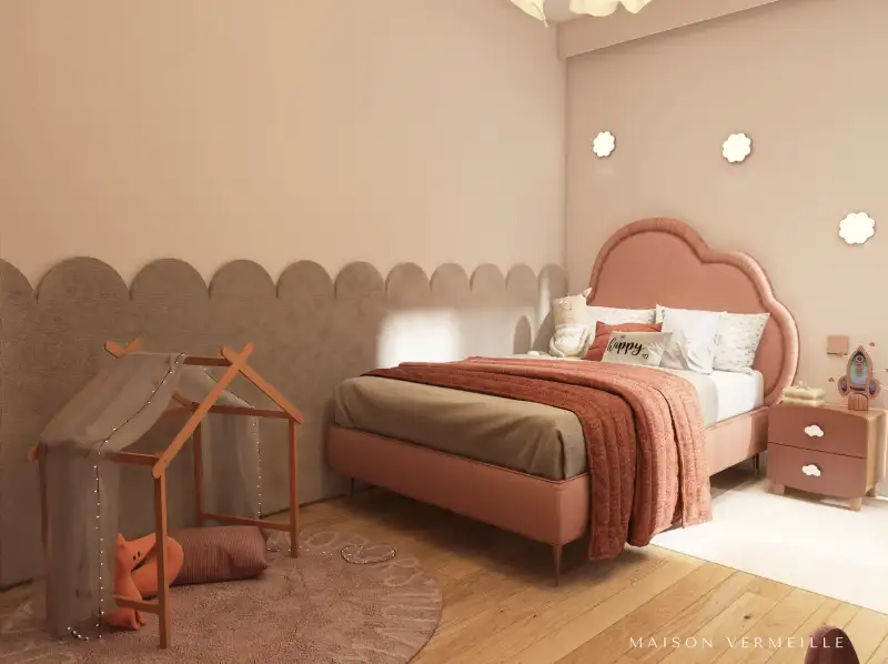 Création d'une chambre d'enfant dans un projet de construction à Béziers