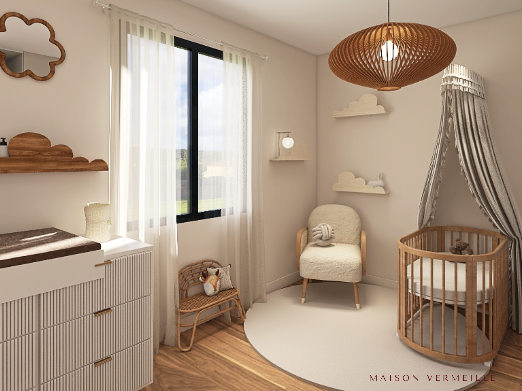 Chambre de bébé à Perpignan